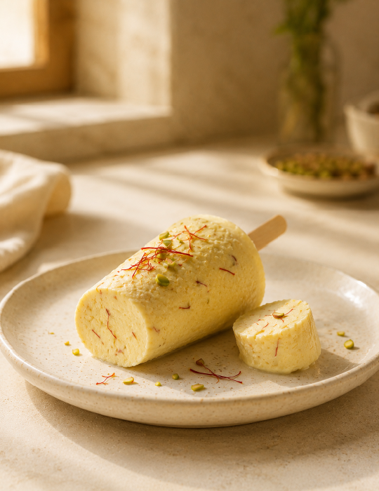 Saffron Kulfi - Pahadi Saffron Recipe